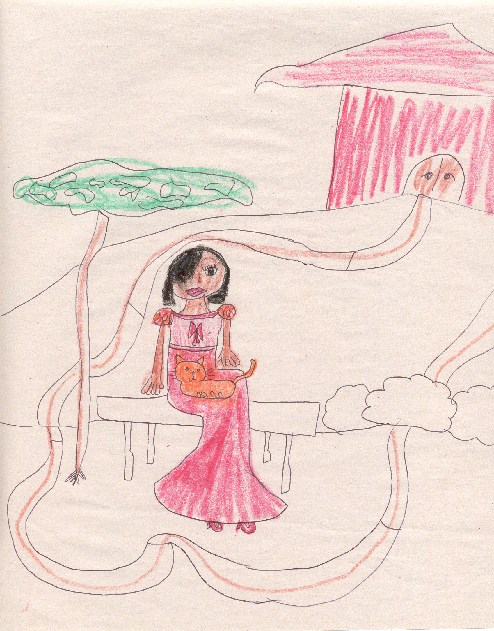 RecentArtIII/Mulan_in_the_garden.jpg